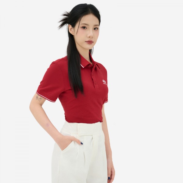 Áo đồng phục công ty màu đỏ đô 