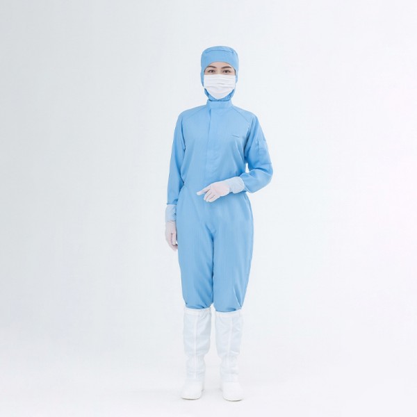 Đồng phục phòng sạch màu xanh dương