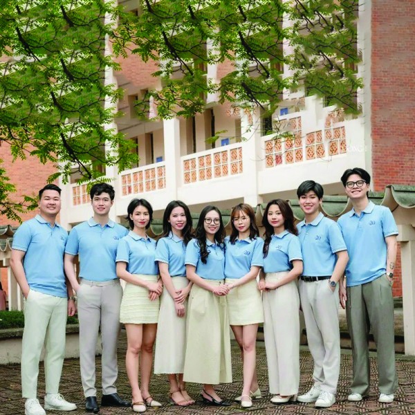 Đồng phục họp lớp màu xanh dương