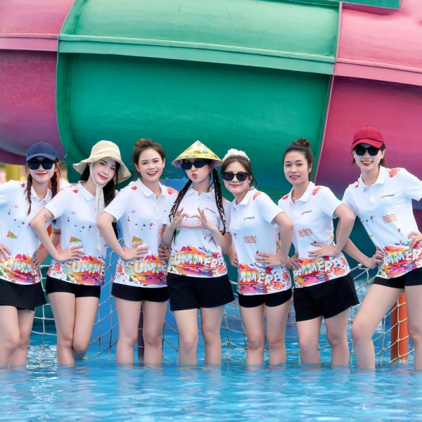 Đồng phục teambuilding đi biển