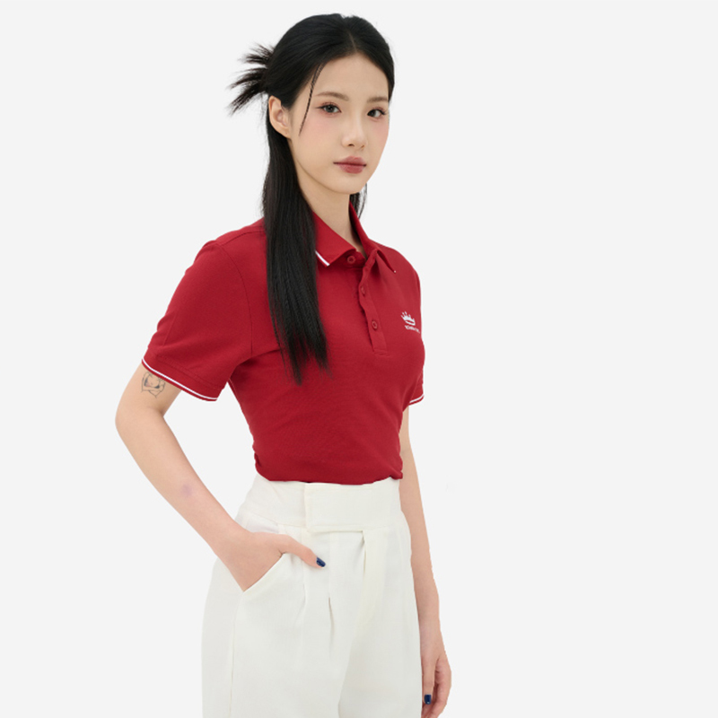 Áo đồng phục công ty màu đỏ đô 