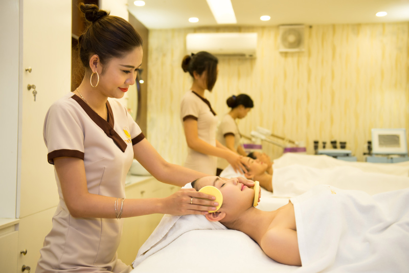 quần áo đồng phục massage